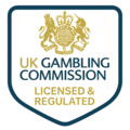 UK Gambling Commission license badge